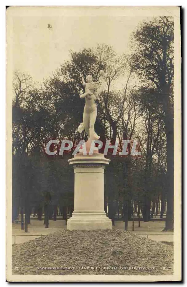 Saint-Germain-en-Laye — Die Fontäne der Liebe und der Tollheit — Verlag: PARIS D'ARREYEUILLE - Vorderseite