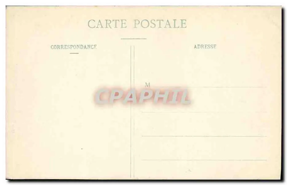 Floresta de Sénart — Cruz de Villeroy — Buret, editor, Ivry - Verso