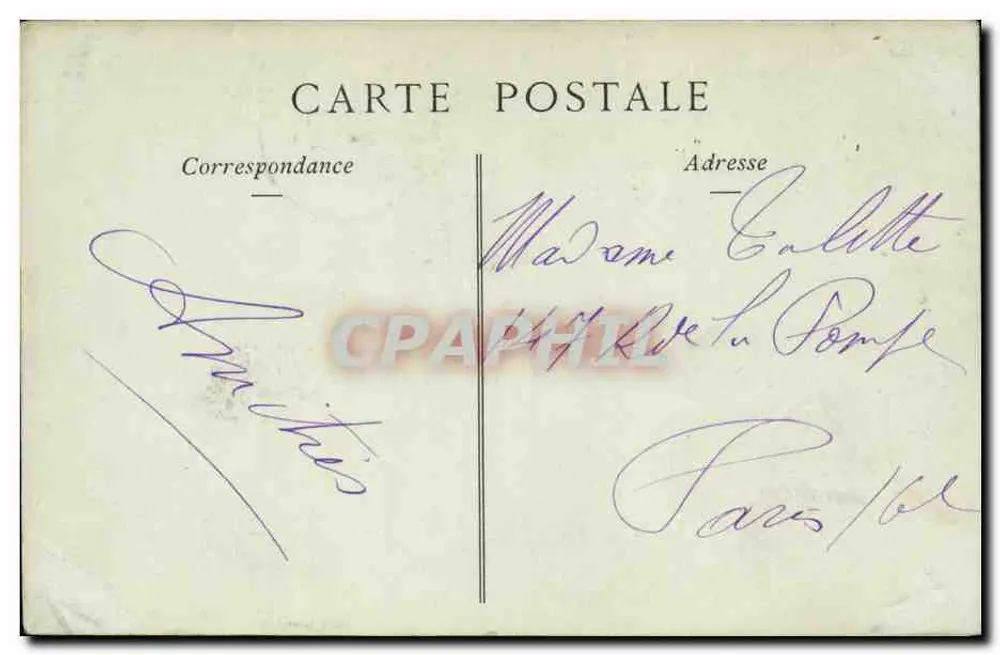 Saint-Denis — Boulevard Félix-Faure (Groupe Scolaire) — éditeur inconnu - Rückseite