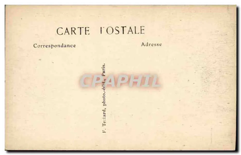 Suresnes — Rue de Liège — Verlag E.M. n°3105 - Rückseite