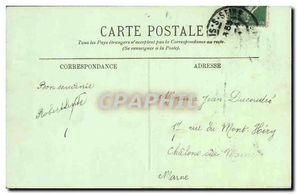 Saint-Denis — Das Bildungshaus der Ehrenlegion — LL - Rückseite