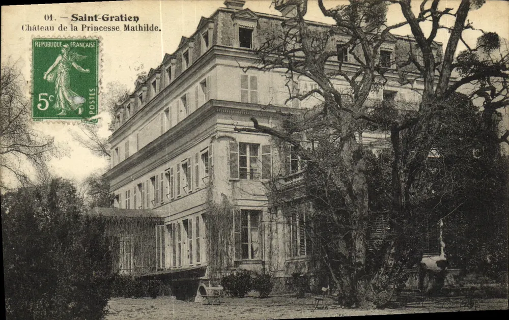 Saint-Gratien — Château de la Princesse Mathilde — éditeur inconnu, n° 04 - Recto