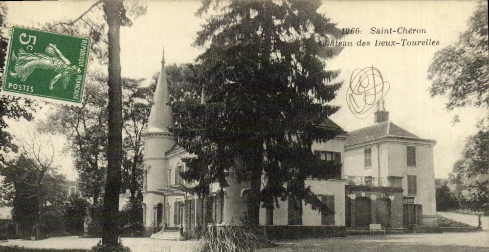 Kasteel van de Twee Torens — Saint-Chéron — Librairie Nouvelle, Rambouillet - Voorkant