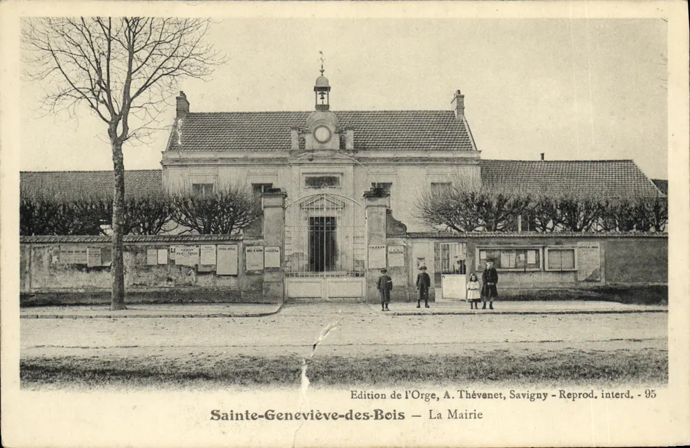Sainte-Geneviève-des-Bois — La Mairie — Édition de l'Orge, A. Thévenet, Savigny - Vorderseite