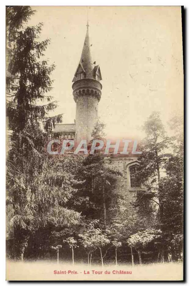 Saint-Prix - A Torre do Castelo — editor desconhecido, número de série não visível - Frente