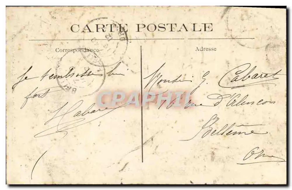 Saint-Cloud — O Parque - Grandes Eaux - Les Goulottes — editor Le Vigel le Asnières, n°89 - Verso