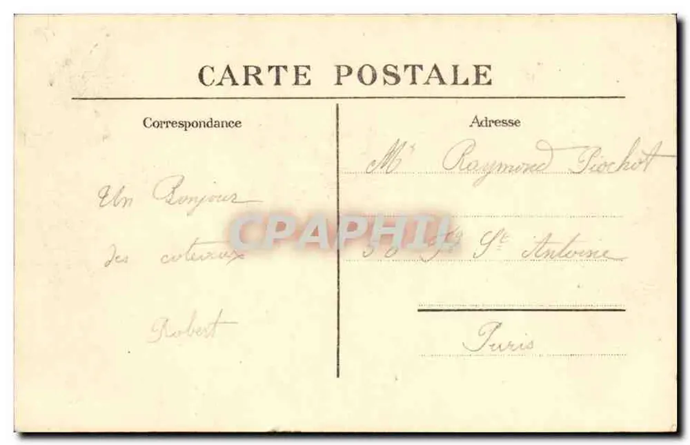 Saint-Cléoud — O Parque. O Ponte do Diabo. — Editor: L. Chauvet - Verso