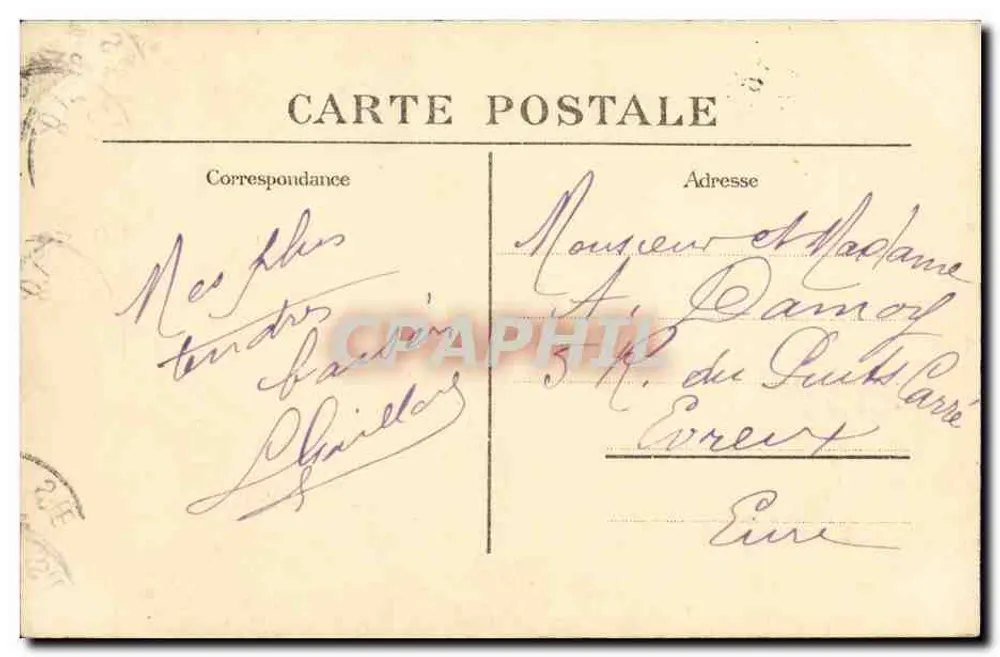 Die Weinberge von Saint-Cloud — Das Aquädukt der Avre — Weinberge von Saint-Cloud - Rückseite