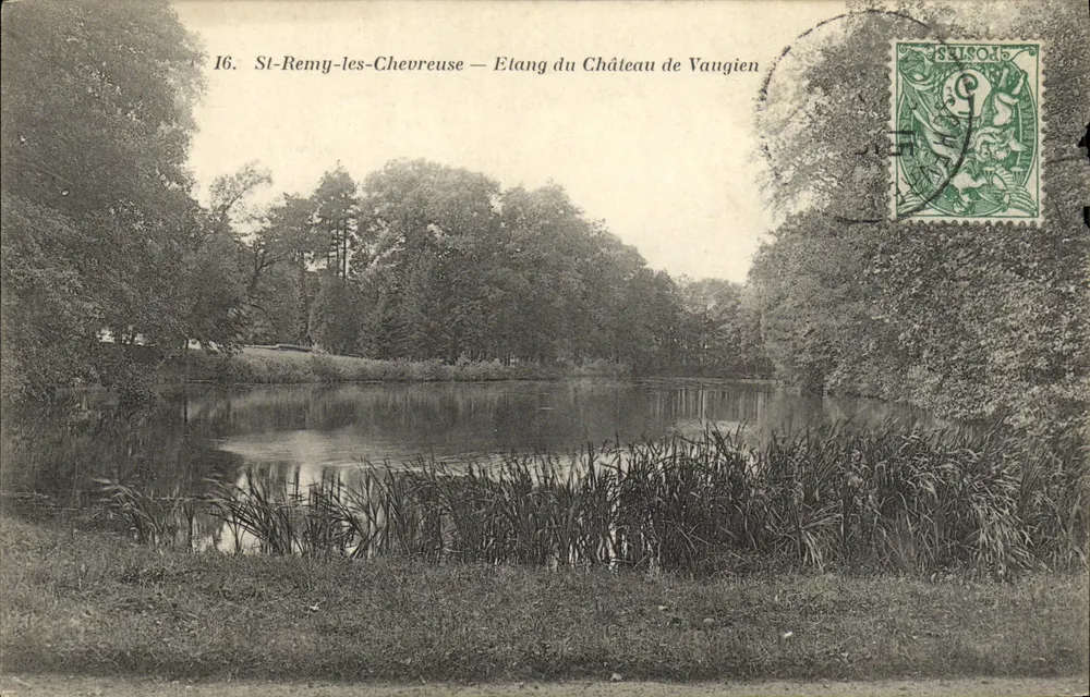 St-Remy-les-Chevreuse — See des Schlosses Vaugien — unbekannter Verlag, Nr. 16 - Vorderseite