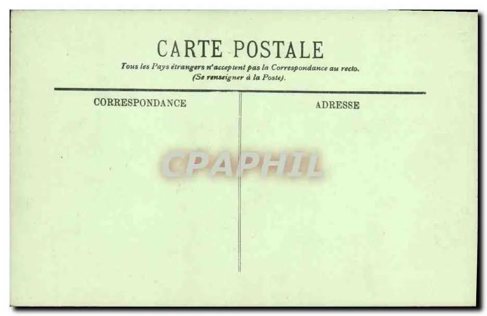 Saint-Cloud — Der Park — Ansicht der Terrasse der Orangerie — LL.39 - Rückseite