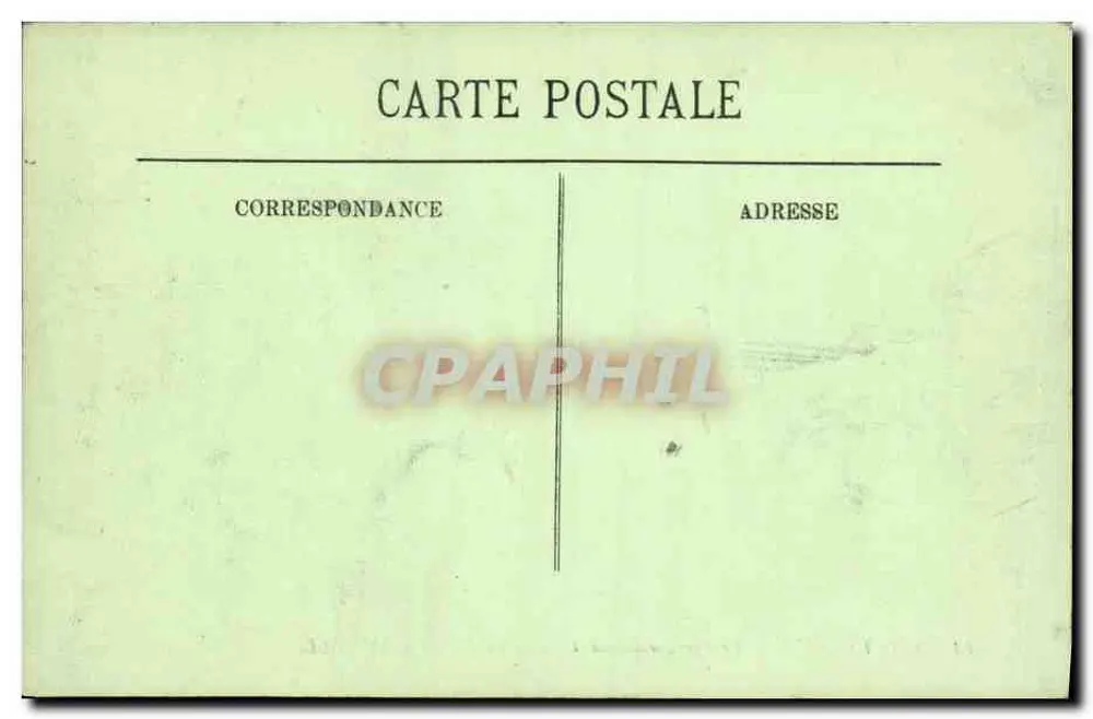 Saint-Cloud — Der Park, der Bassin und der Reitweg — LL. n°13 - Rückseite
