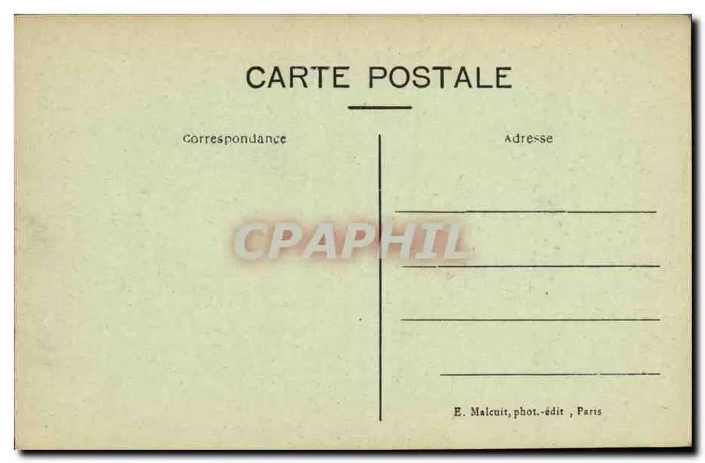 Saint-Cloud — Kiosque do Príncipe Imperial — E. M. - Verso
