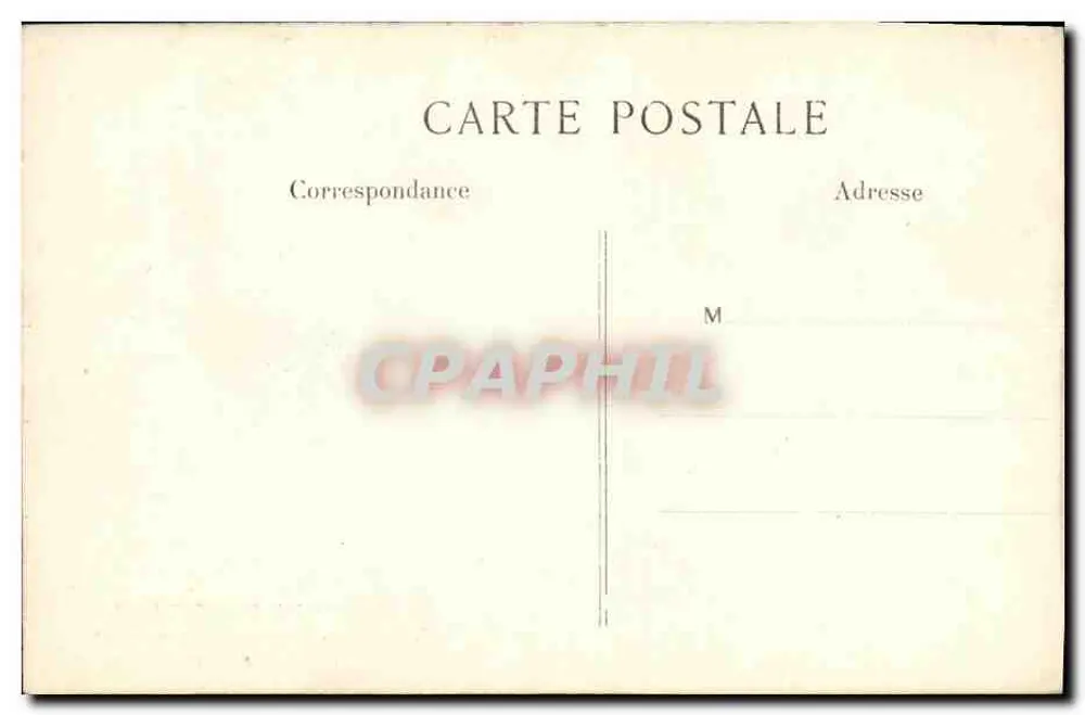 Park von Saint-Cloud — Schlangengang zur Grande Gerbe — M. C. F. L. Paris-Meudon - Rückseite