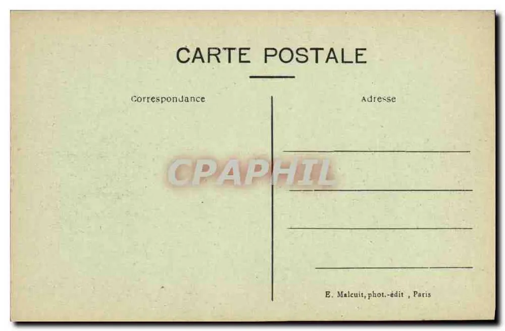 Saint-Cloud — Kiosque do Príncipe Imperial — E. M. - Verso