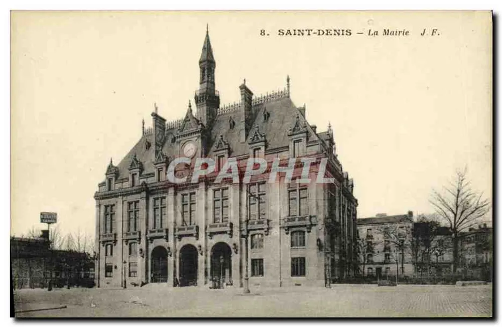 Saint-Denis — A Prefeitura — J.F. - Frente
