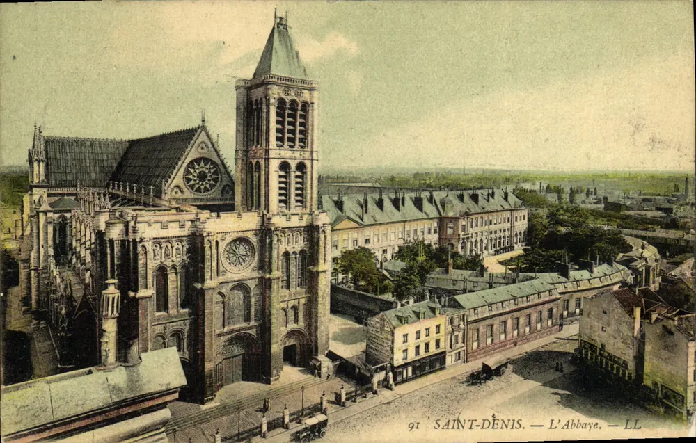 Saint-Denis — A Abadia — LL - Frente