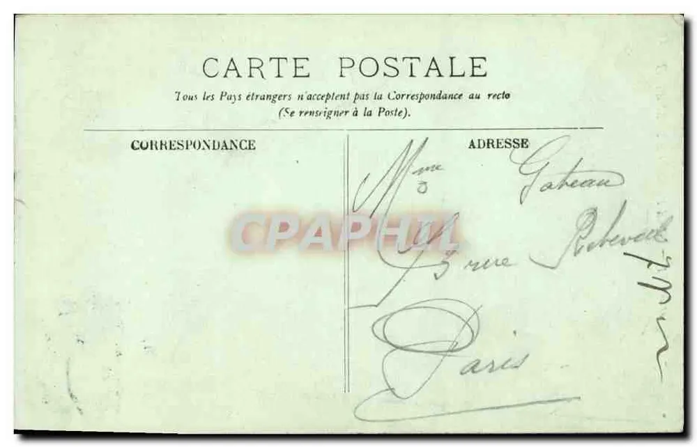ABBADEIA DE SAINT-DENIS — O Tesouro — editor L. L. n°33 - Verso