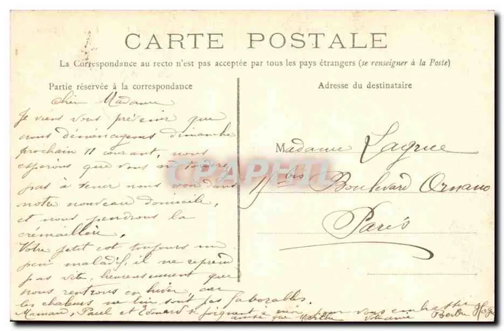 Saint-Denis — Legion der Ehren — Edit. Nouvelle, Saint-Denis - Rückseite