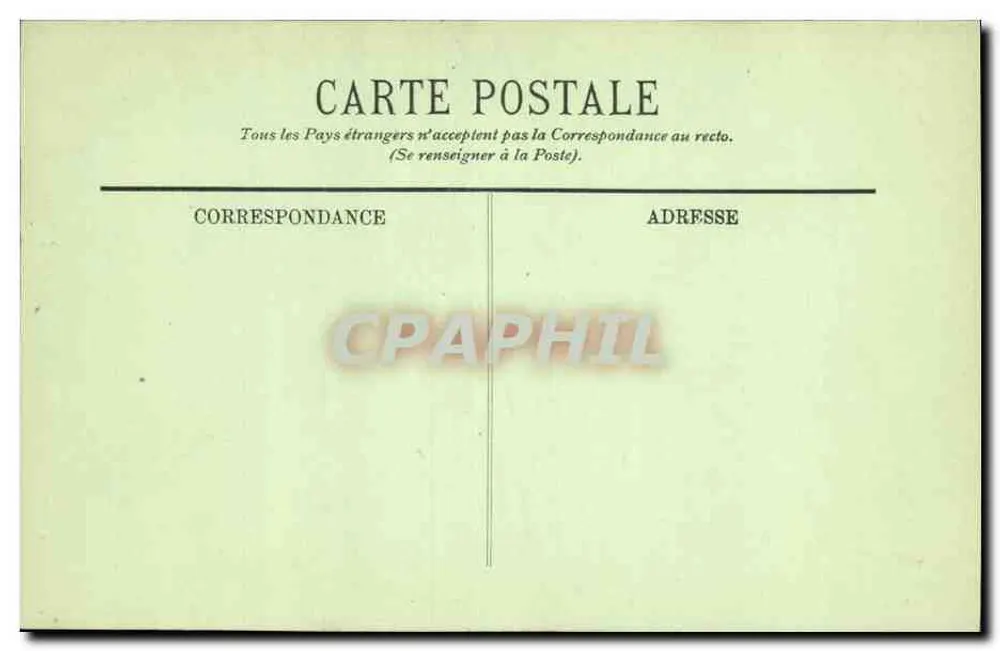 Saint-Denis — Estátua de Nicolas Leblanc — LL. n°161 - Verso