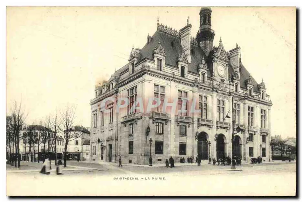 Saint-Denis — De gemeente — Fototypie A. Bragès Thévenin, Parijs - Voorkant