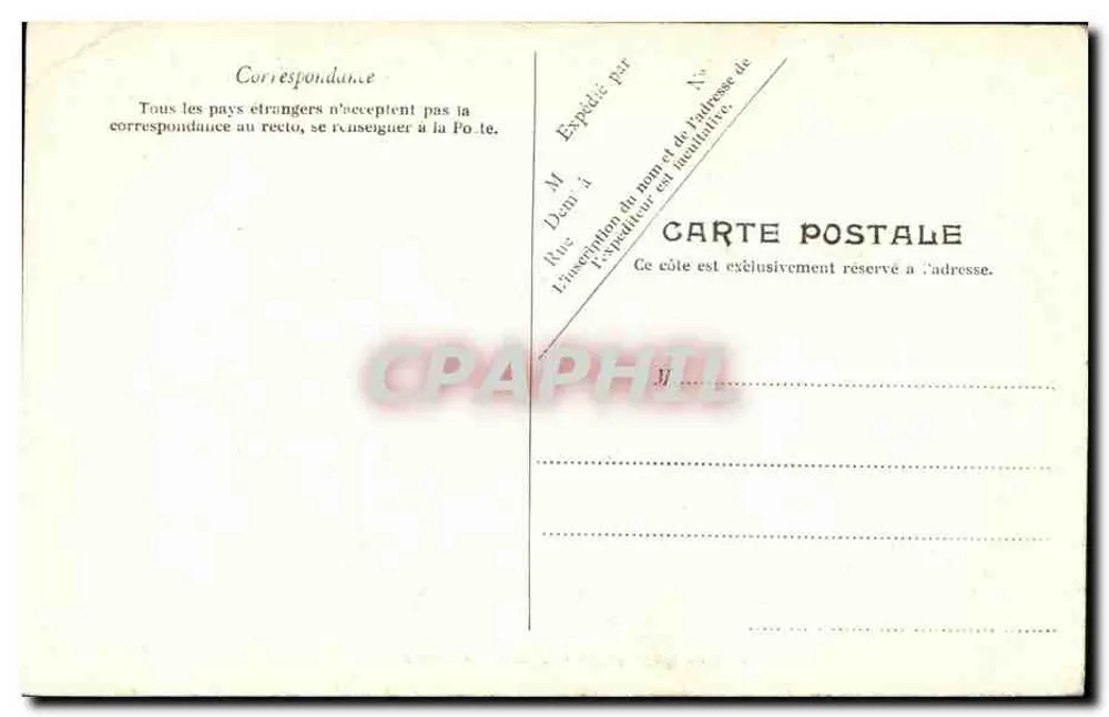 Basílica de Saint-Denis — Estátua de Luís XVI — Edição Norelle, Saint-Denis, n° 9439 - Verso