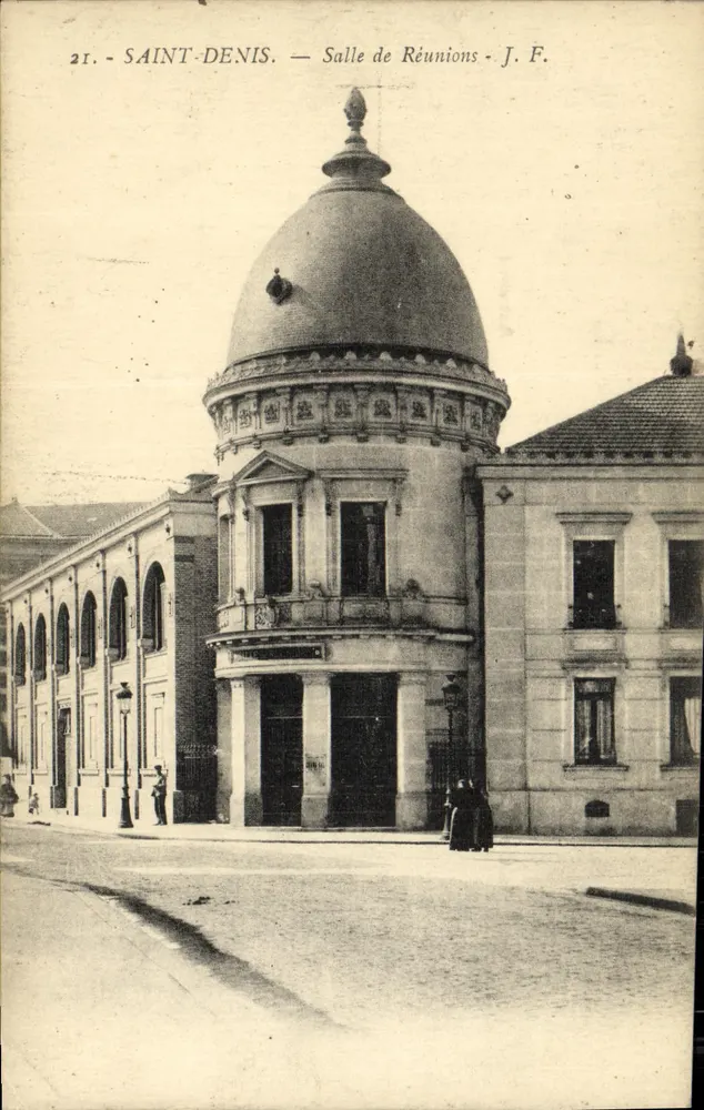 Saint-Denis — Sala de Reuniones — J. F. - Anverso