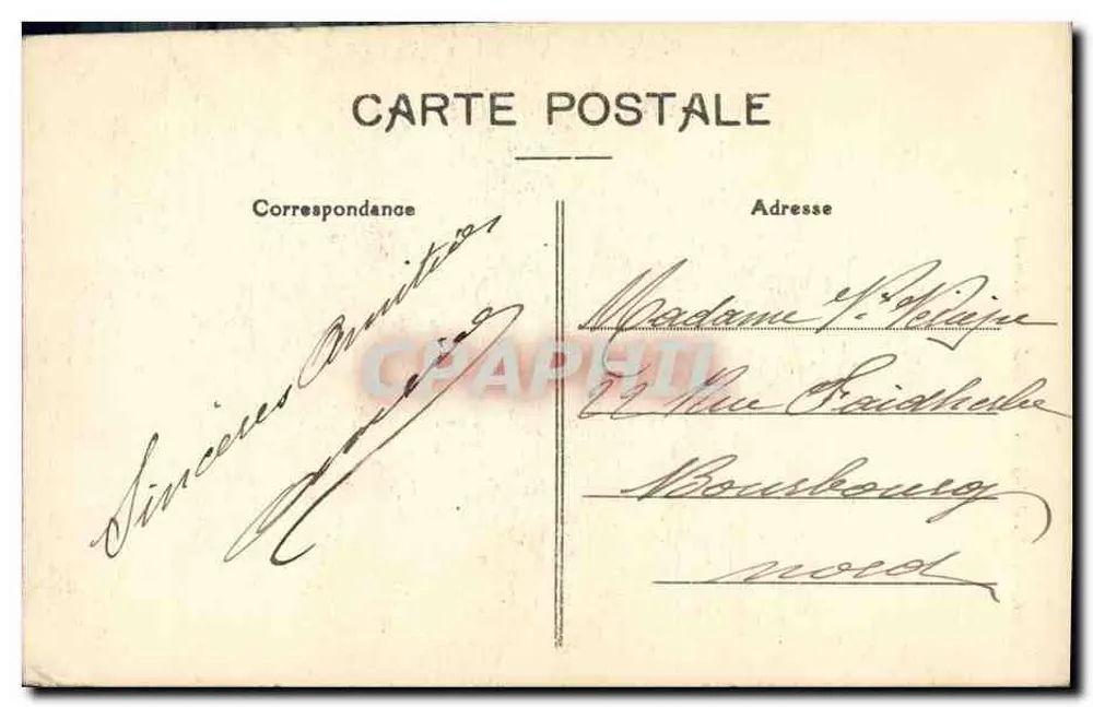 Saint-Denis — Sala de Reuniones — J. F. - Reverso