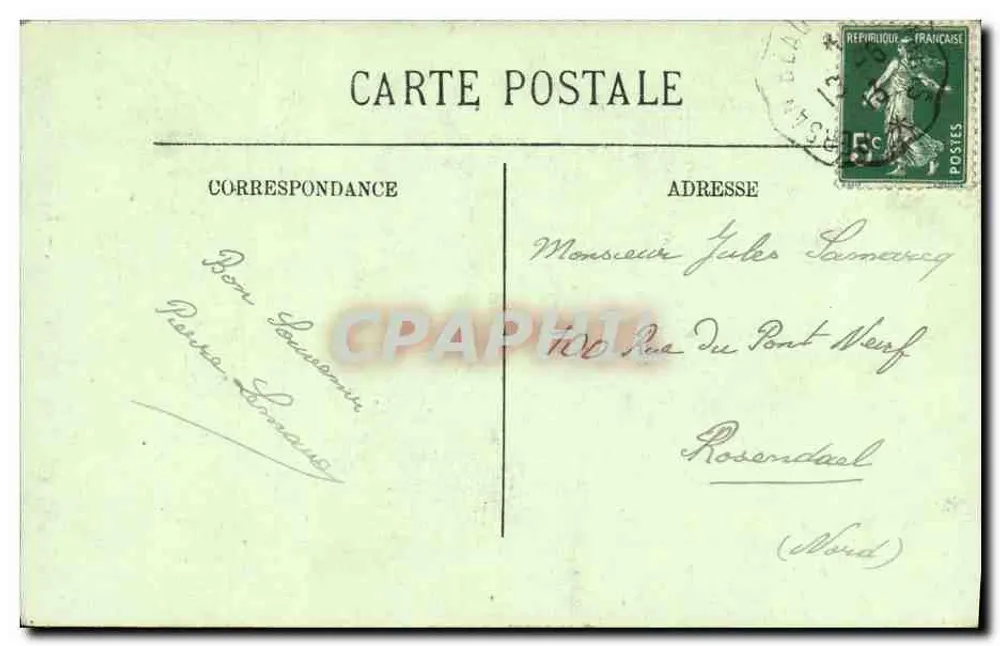 Saint-Denis — A Abadia — LL. n°50 - Verso