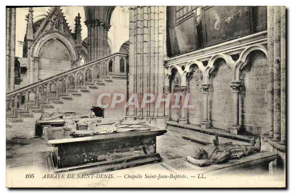 Abtei Saint-Denis — Kapelle Saint-Jean-Baptiste — LL. — n° 105 - Vorderseite