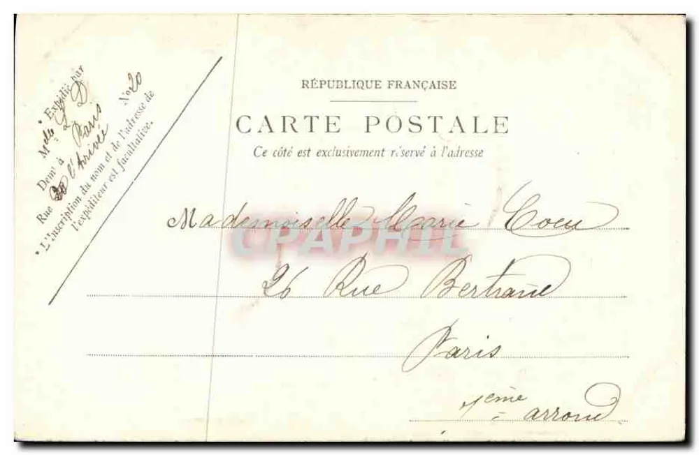 A ABBEY DE SAINT-DENIS — O Coro — Editor LL. Loude, n°2 - Verso