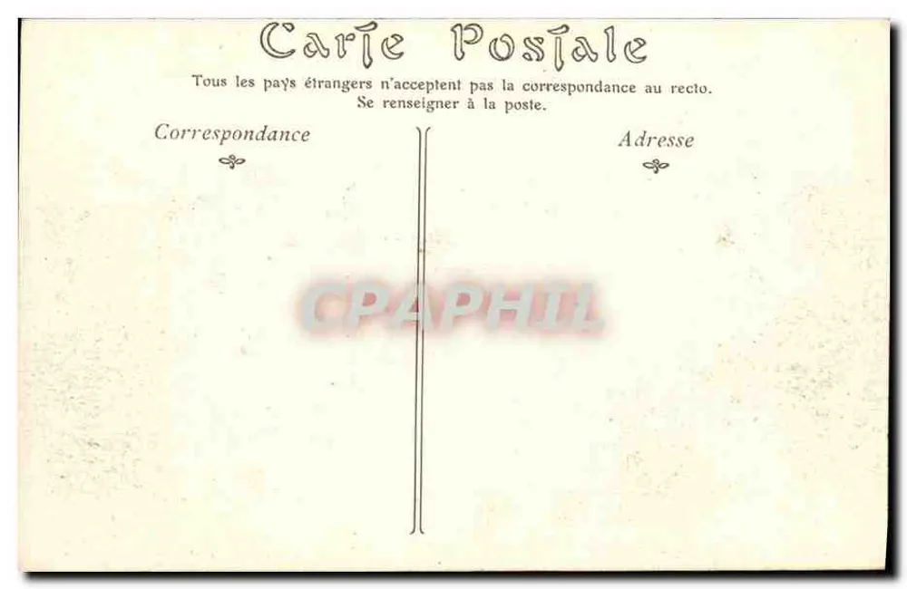 Parque de Saint-Germain — Perspectiva da Avenida das Loges — ND Phot - Verso