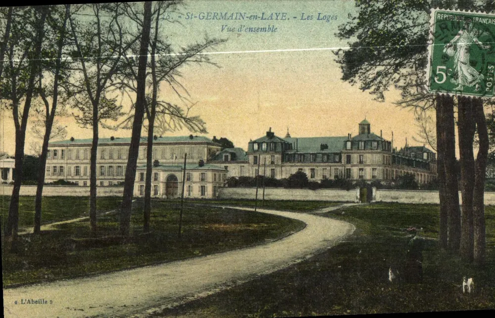 St-GERMAIN-en-LAYE - Les Loges - Vista geral — L'Abeille, Amièrres-Paris - Frente