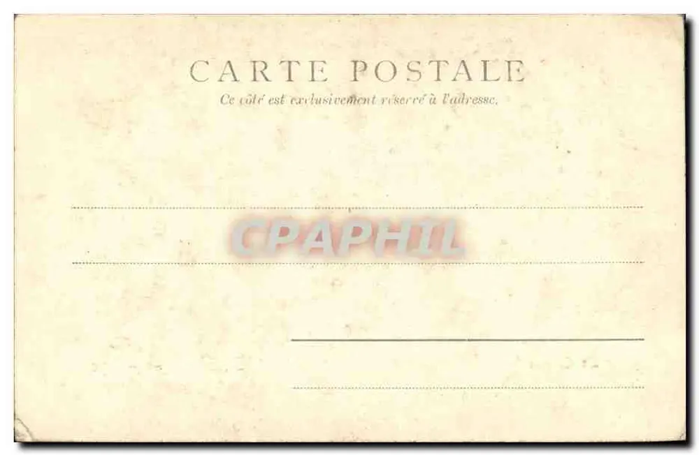 A Caserna — Bairro de Luxembourg — Paris, editor Paris, n° 1683 - Verso