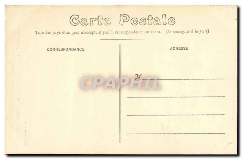 Saint-Denis — Bildungsstätte der Ehrenlegion. Treppen der Großen Klassen — Pierre Petit, phot. - Rückseite