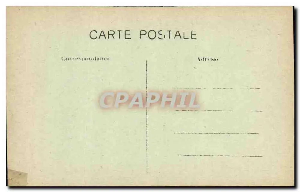 Paris - Palais Royal - Statue von Victor Hugo — C. M., n° 1120 - Rückseite
