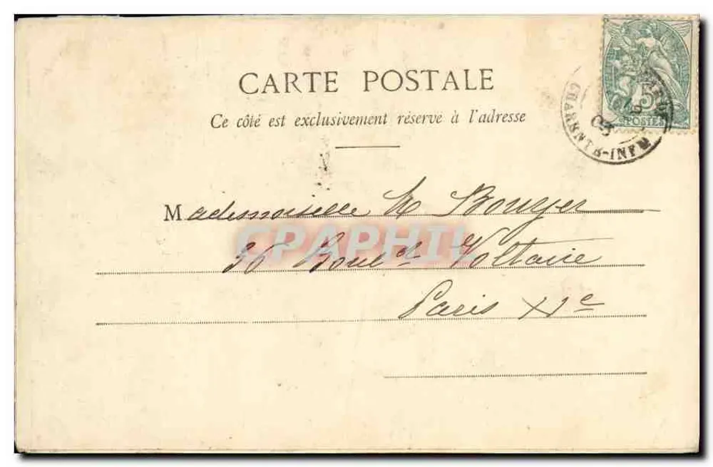 PARIS. — Innenansicht des Sitzungssaals des Abgeordnetenhauses — Collections ND Phot. n° 90 - Rückseite