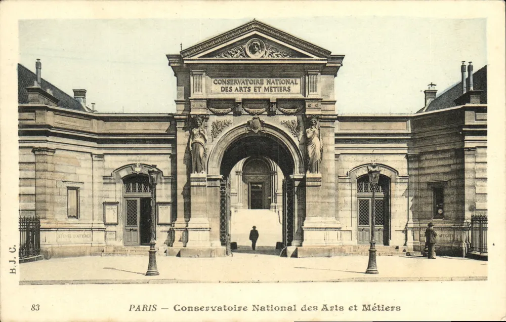 PARIS — Conservatoire National des Arts et Métiers — B.J.C. n°83 - Vorderseite