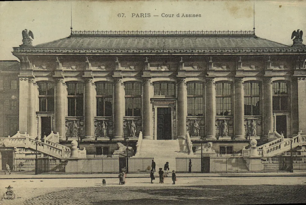 PARIS — Cour d'Assises — editor anônimo, n° 67 - Frente
