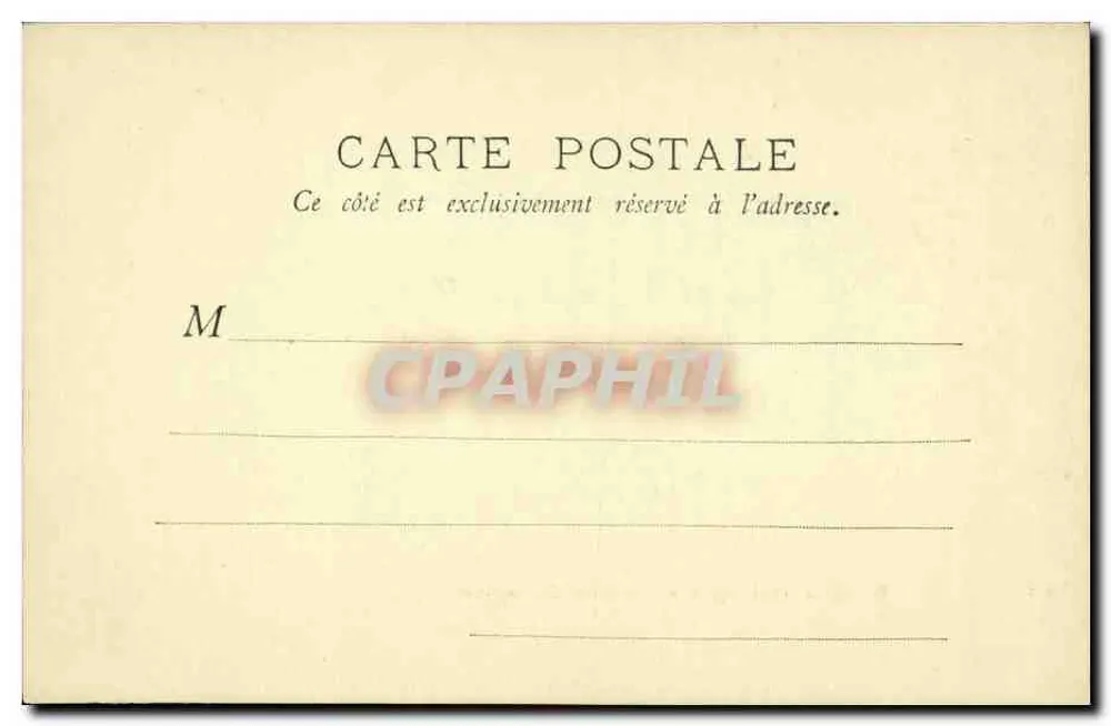 Bois de Boulogne - Chalets du Cycle — B.F., Paris, Nr. 36 - Rückseite