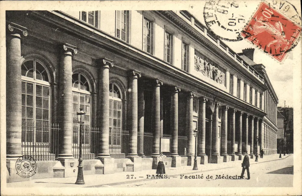 Paris — Faculdade de Medicina — Edição S. P. A. - Frente