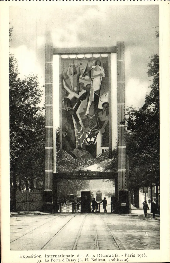 Internationale Ausstellung für Dekorative Künste - Paris 1925 — Die Porte d'Orsay (L. H. Boileau, Architekt) — Artistiques LIP Editions - Vorderseite