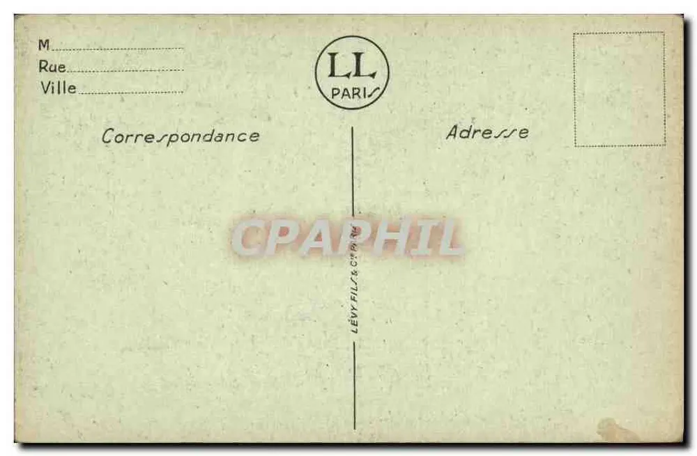 Paris — A Praça Clichy — I.L. - Verso