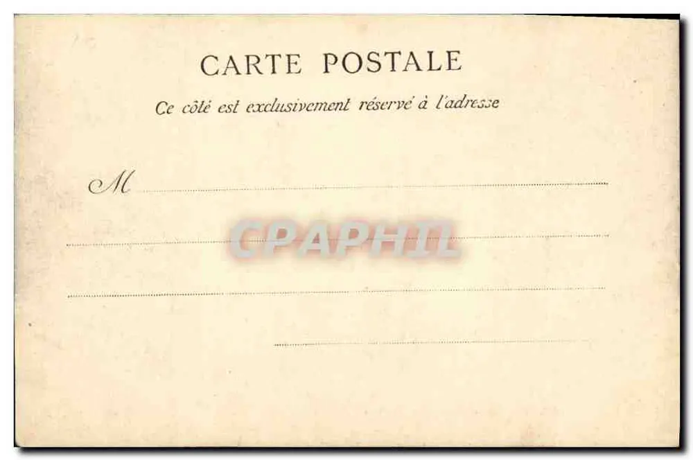PARIS — Allée des Acacias - Verso