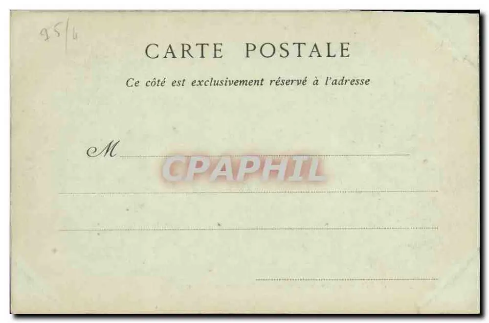 Paris — Kirche Notre-Dame, der Umkreis des Chors — Sammlung ND. Phor. n°154 - Rückseite