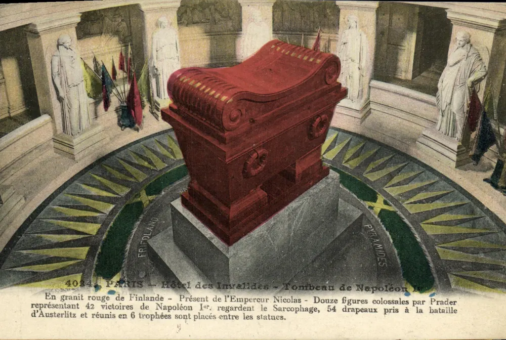 Paris - Hôtel des Invalides - Grabmal von Napoleon I - Vorderseite