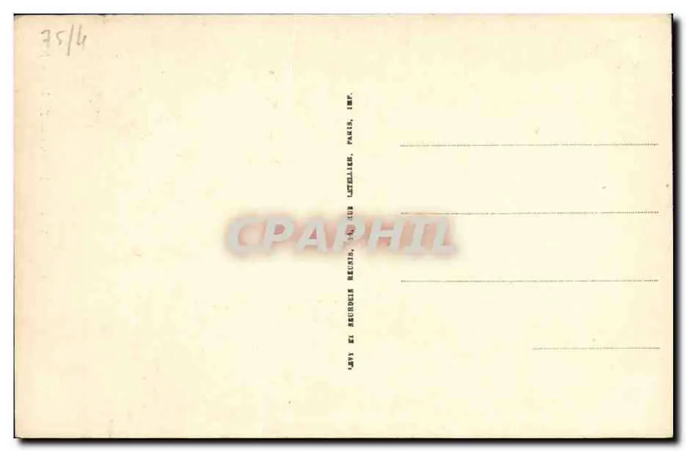 Paris — Notre-Dame — Base da flecha — ND. — N° 859 - Verso