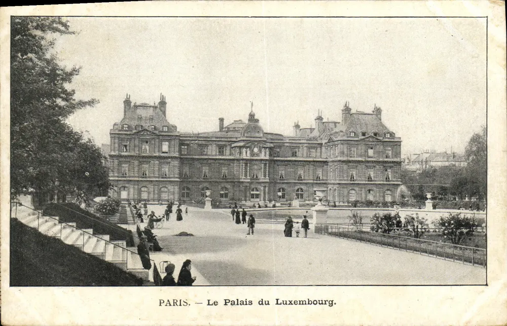 PARIS — O Palácio do Luxembourg — Coleção da Petite République, Paris - Frente