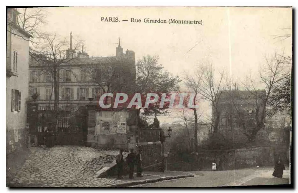 Paris — Rue Girardon (Montmartre) - Frente
