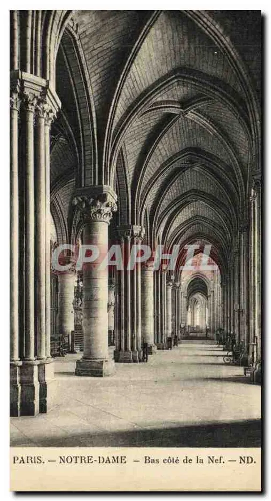 Notre-Dame — Onderkant van de Nave — ND. - Voorkant