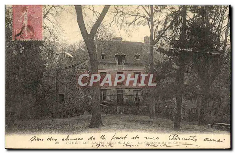 Castello della Caccia — Foresta di Saint-Leu (S.-A.-O.) — Editore : 26 - Recto